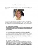 Sandra Escalier, candidata a concejal “Mis propósitos son los más honestos y sinceros el trabajar por mi ciudad y sus habitantes” [