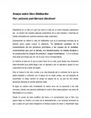 Ensayo sobre libro Siddhartha