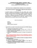 PROTOCOLO PARA LA PRESENTACIÓN Y DESARROLLO DE LA PROPUESTA