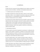 La enseñanza. El objetivo del autor es mostrarnos de manera detallada las áreas a trabajar con los alumnos para que el proceso de enseñanza – aprendizaje, sea transmitido de manera correcta.