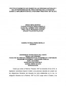 EFECTOS ECONÓMICOS QUE GENERÓ EN LAS PERSONAS NATURALES Y EN LOS PROFESIONALES DEL ÁREA CONTABLE DE LA CIUDAD DE QUIBDÓ LA IMPLEMENTACIÓN DE LA REFORMA TRIBUTARIA 1607 DE 2012