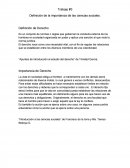 Trabajo #3 Definición de la importancia de las ciencias sociales.