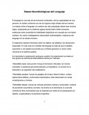 Bases neurobiologicas del lenguaje.