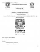 Estudio cuantitativo entre dos propiedades intensivas para establecer una curva de calibración