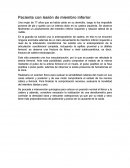 Paciente con lesión de miembro inferior