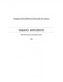 ENSAYO: ANTICRISTO
