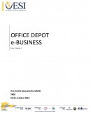 OFFICE DEPOT e-BUSINESS Caso 1 Sesión 1