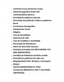 Bolivia y su densidad demografica