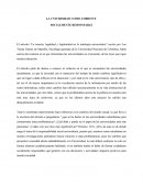 LA UNIVERSIDAD COMO AMBIENTE SOCIALMENTE RESPONSABLE