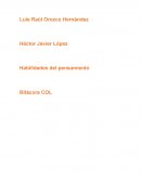 Habilidades del pensamiento Bitácora COL