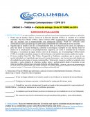 Comportamiento organizacional. EJERCICIOS EVUALUACIÓN