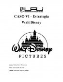 CASO VI - Estrategia Walt Disney