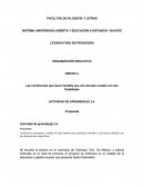 Las condiciones que hacen factible que una escuela cumpla con sus finalidades