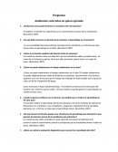 Preguntas Ambientes centrados en quien aprende