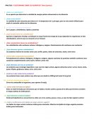 PRACTICA: “CUESTIONARIO SOBRE LOS ALIMENTOS” (Para Química)