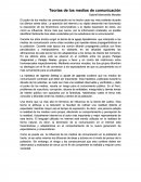 Teorías de los medios de comunicación