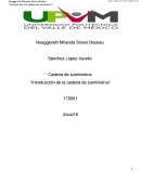 Cadena de suministros “Introducción de la cadena de suministros”