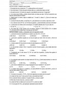 EXAMEN DIAGNOSTICO DE MATEMATICAS