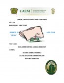 REPORTE DE LA PELICULA “LA OLA”