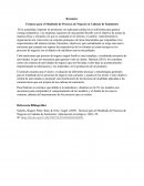 Técnicas para el Modelado de Procesos de Negocio en Cadenas de Suministro