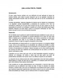 UNA LUCHA POR EL PODER