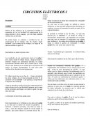Analisis circuitos electricos.