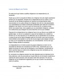 De nada sirvió que hubiera caudillos indígenas en la independencia y la revolución.