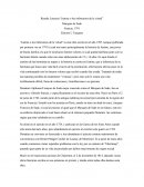 Reseña Literaria “Justine o los infortunios de la virtud”.