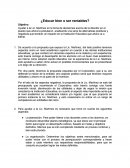 ENsayo ¿Educar bien o ser rentables?.