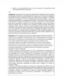Elabore un cuadro identificando cada uno de los elementos de la planificación. Utilice como referencia el PEI de su institución