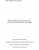 Billar, el deporte visto como vicio en la Universidad Católica