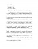 No me interesa la política dijo alguien, alguna vez, que no sabia nada. Nada