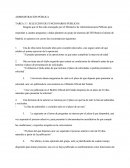 ADMINISTRACIÓN PÚBLICA TAREA 3.1 SELECCIÓN DE FUNCIONARIOS PÚBLICOS