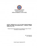 ESTUDIO COMPARATIVO DE LOS FACTORES MICROECONOMICOS ENTRE LOS PAISES CENTROAMERICANOS Y VENEZUELA PRIMER SEMESTRE DEL 2016