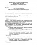 CURSO: HERRAMIENTAS DE MEJORAMIENTO CONTINUO