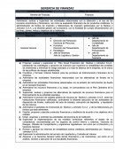 GERENCIA DE FINANZAS CARGO ESTRUCTURAL