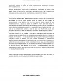 DECLARACION MINISTEIAL, TRABAJADORA SOCIAL. CASO ''EL GREÑAS''