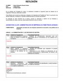 ASIGNATURA CLAVE: ADMINISTRACION DE EMPRESAS AUTOMOTRICES (AES6401)