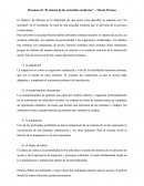 Resumen de “El sistema de las sociedades modernas” – Talcott Parsons