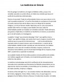 La medicina en Grecia