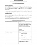 SALUD MENTAL Y ENFERMEDAD MENTAL