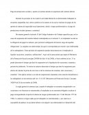 Derecho laboral- pago de prestaciones labora.