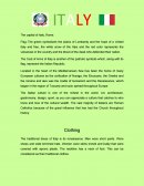 The capital of Italy, Rome.