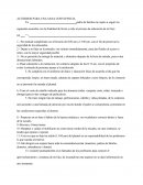 Acuerdos para una sana convivencia