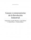 Causas y consecuencias de la Revolución Industrial.