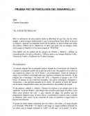 PRUEBA PEC DE PSICOLOGÍA DEL DESARROLLO I