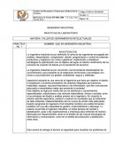 NOMBRE: QUE ES INGENIERIA INDUSTRIAL