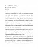 La muerte, el inicio de todo.
