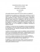 ¿Qué posibles relaciones existen entre economía y política en el capitalismo?