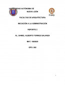 INICIACIÓN A LA ADMINISTRACIÓN REPORTE 2 Perfil del Administrador.